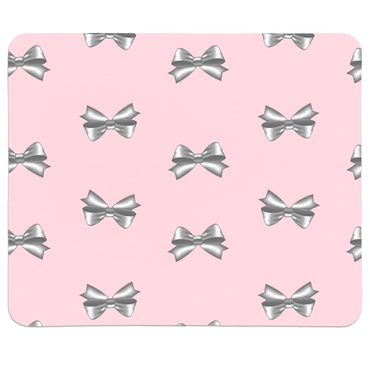 Coquette Bow Mouse Pad, Trendy Mouse Pad, Preppy Cute Mouse Pad for Desk Home Office & Gaming, 9.5x7.9 inches