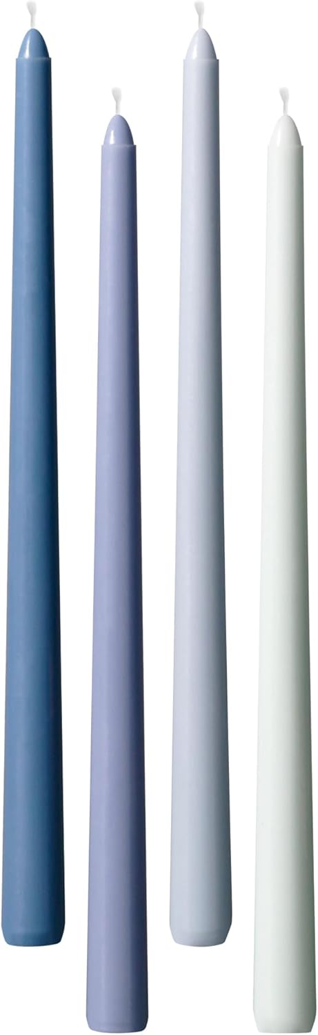 Taper Candles Unscented Smokeless Long Tall Tapered Candle for Candlesticks SticksHome Decor Dinner