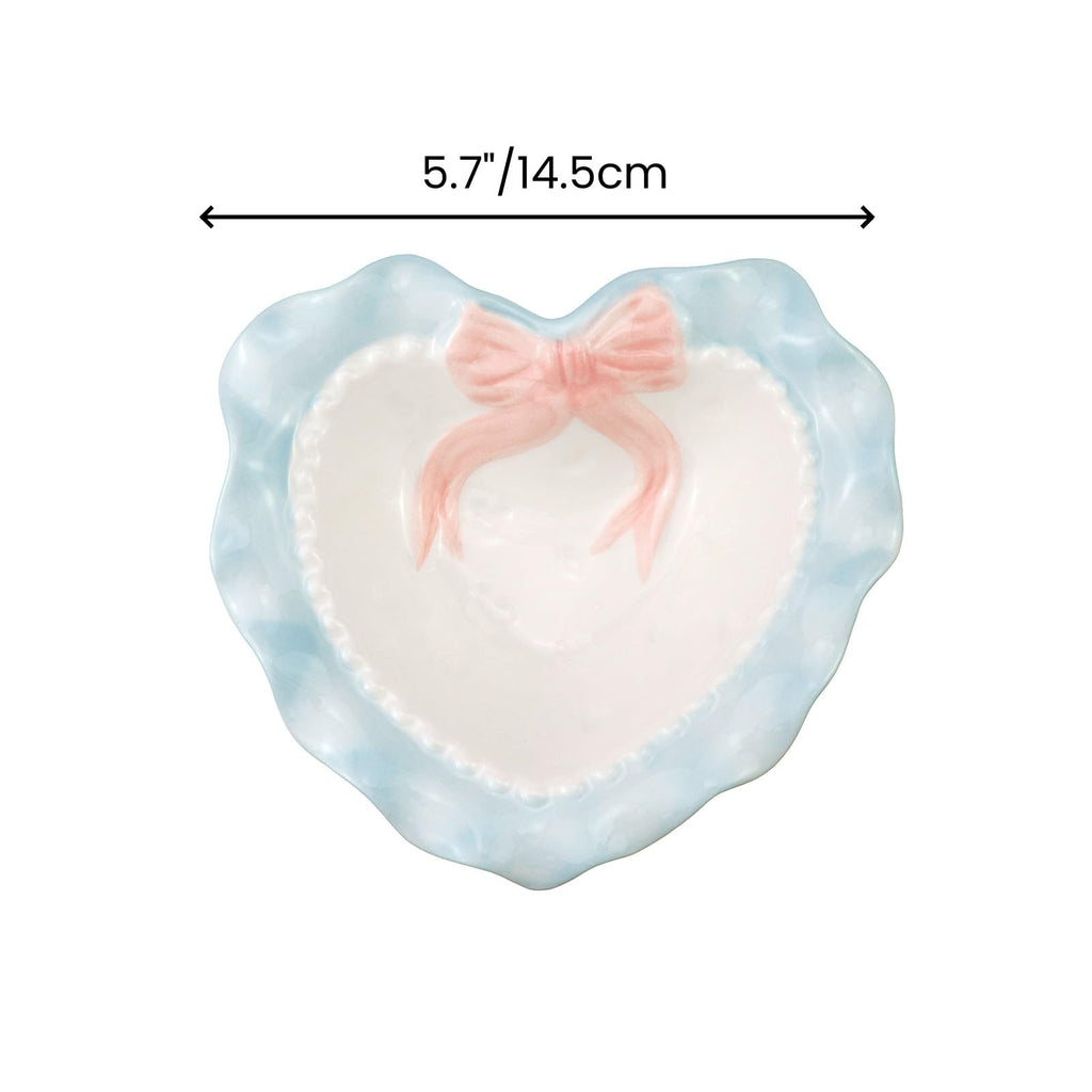 Cute Ceramic Bowls Porcelain Dessert Bowl Suitable (5 Inch)