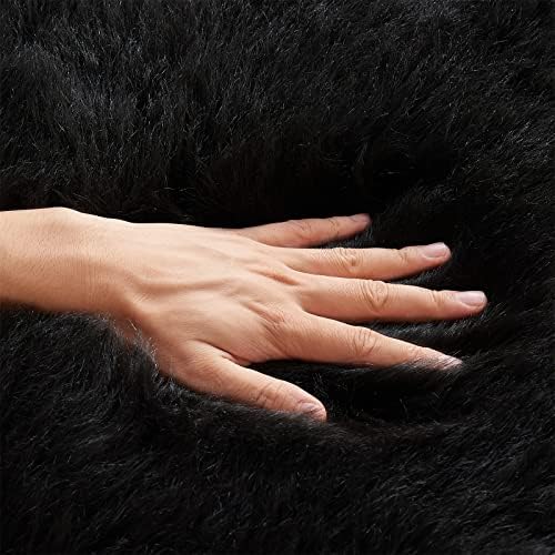 Ultra Soft Faux Fluffy/Fuzzy Shaggy Area Rug - Fur Chair Cover Seat Pad