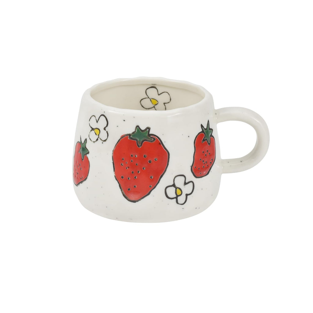 Ceramic Mug, Cute Fruit Creative Mugs Design, Printed Cup, 10 oz/300 ml for Latte Tea Milk