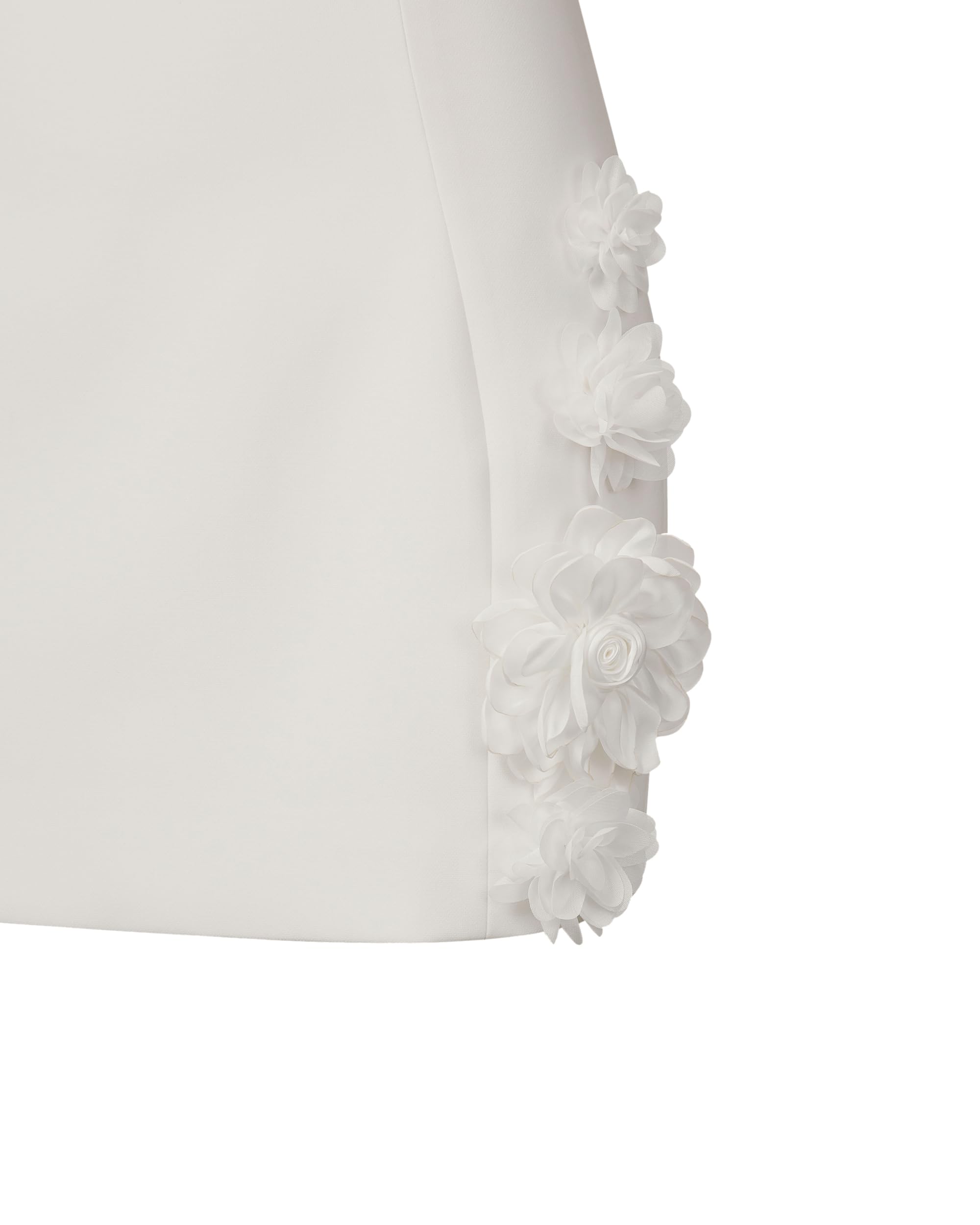 Women's Rosette Applique Mini Dress