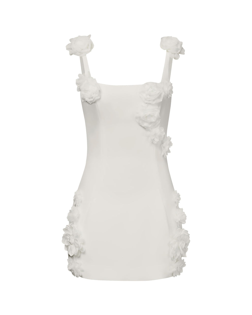 Women's Rosette Applique Mini Dress