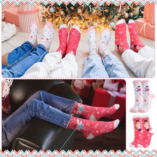 Coquette Pink Bow Socks Women's