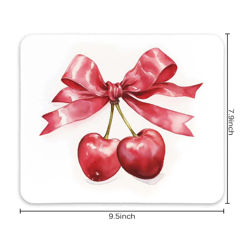Coquette Bow Mouse Pad, Trendy Mouse Pad, Preppy Cute Mouse Pad for Desk Home Office & Gaming, 9.5x7.9 inches