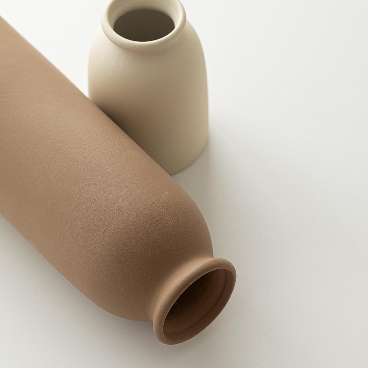 Tall Decorative Ceramic Vase Set, 3 Pieces