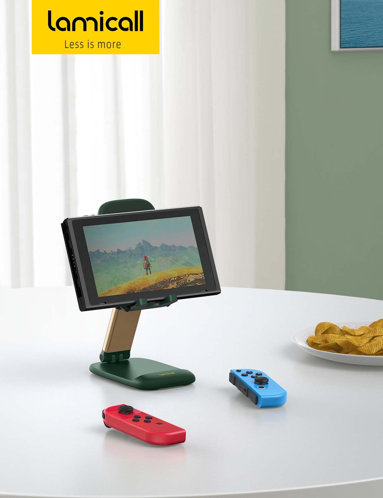 Phone Stand â€?Desktop Cell Phone Holder for Office Desk (4-8")