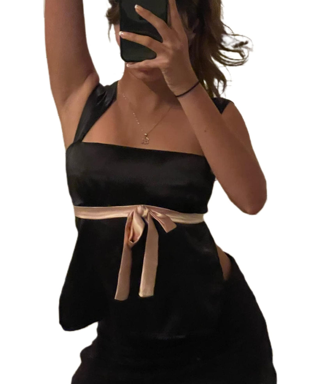 Women Elegant Lace V Neck Camis Sleeveless Spaghetti Strap Slim Camisoles Vintage Backless Tank Top