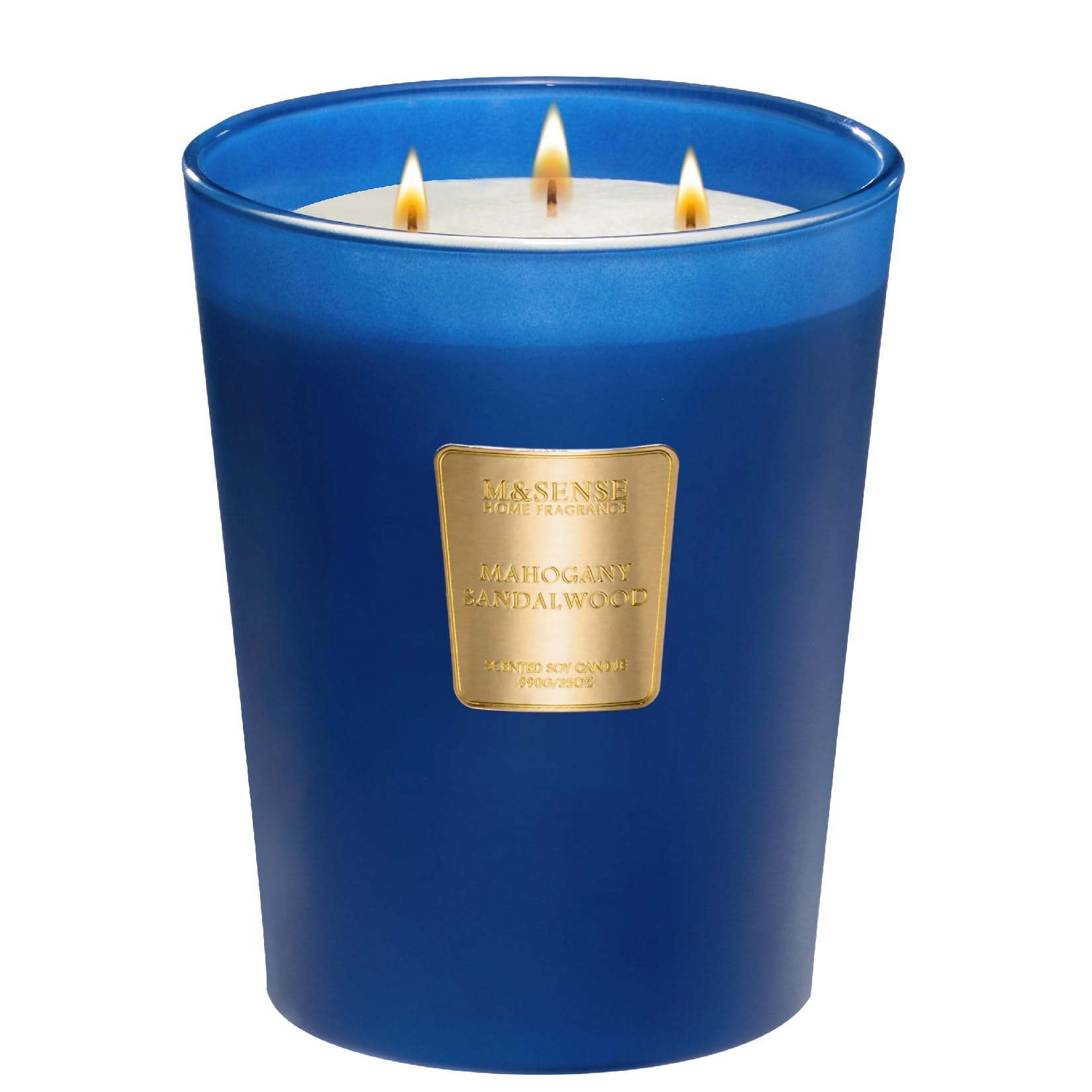 Large Soy Scented Candles, Non Toxic Natural Spring Candles 35oz 150 Hours Long Lasting Slow Burning