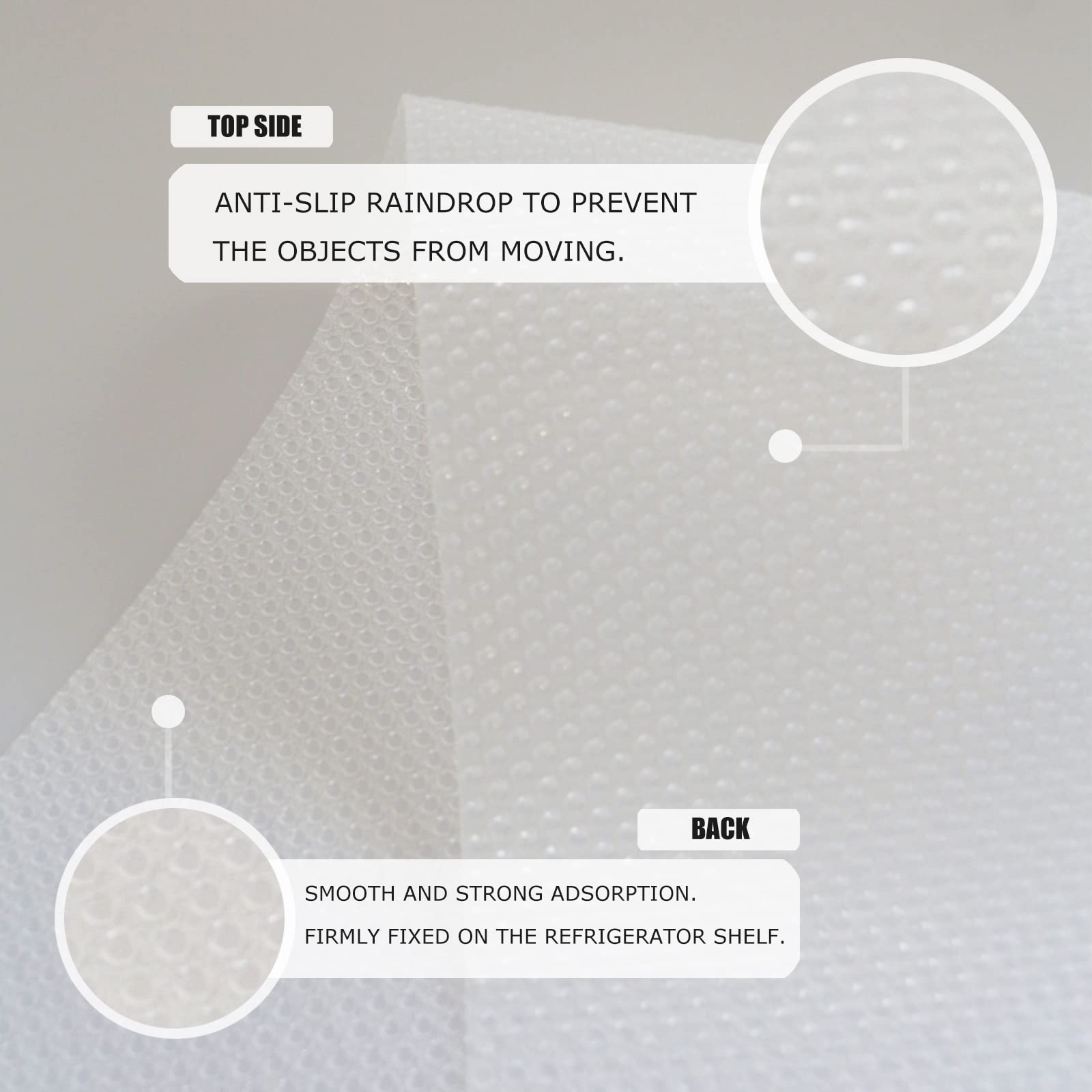 Washable Fridge Liner Mats Covers Pads for Glass Shelf Cupboard Cabinet Drawer Home Kitchen Accessories Organization, 12Pcs Refrigerator Liners