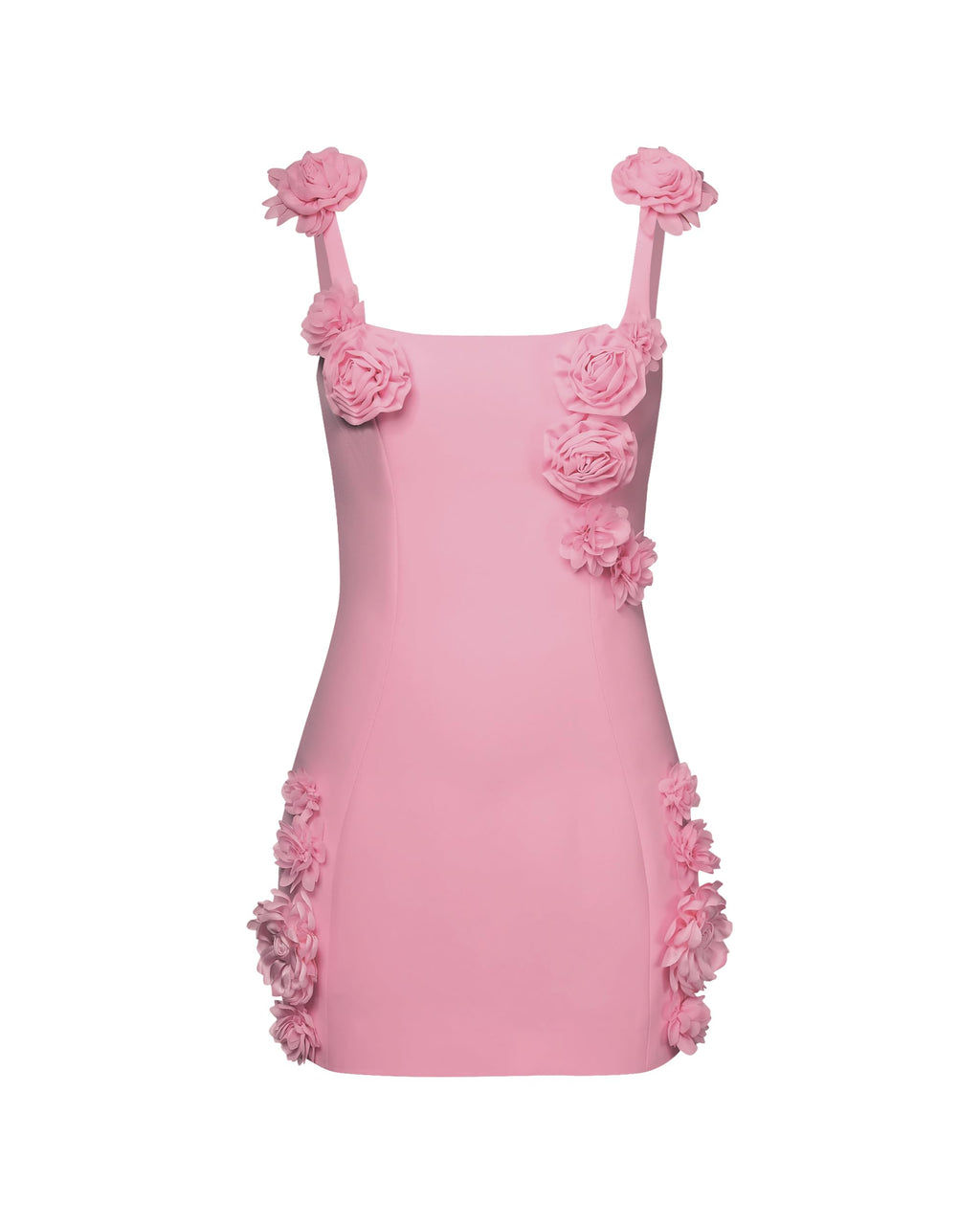Women's Rosette Applique Mini Dress