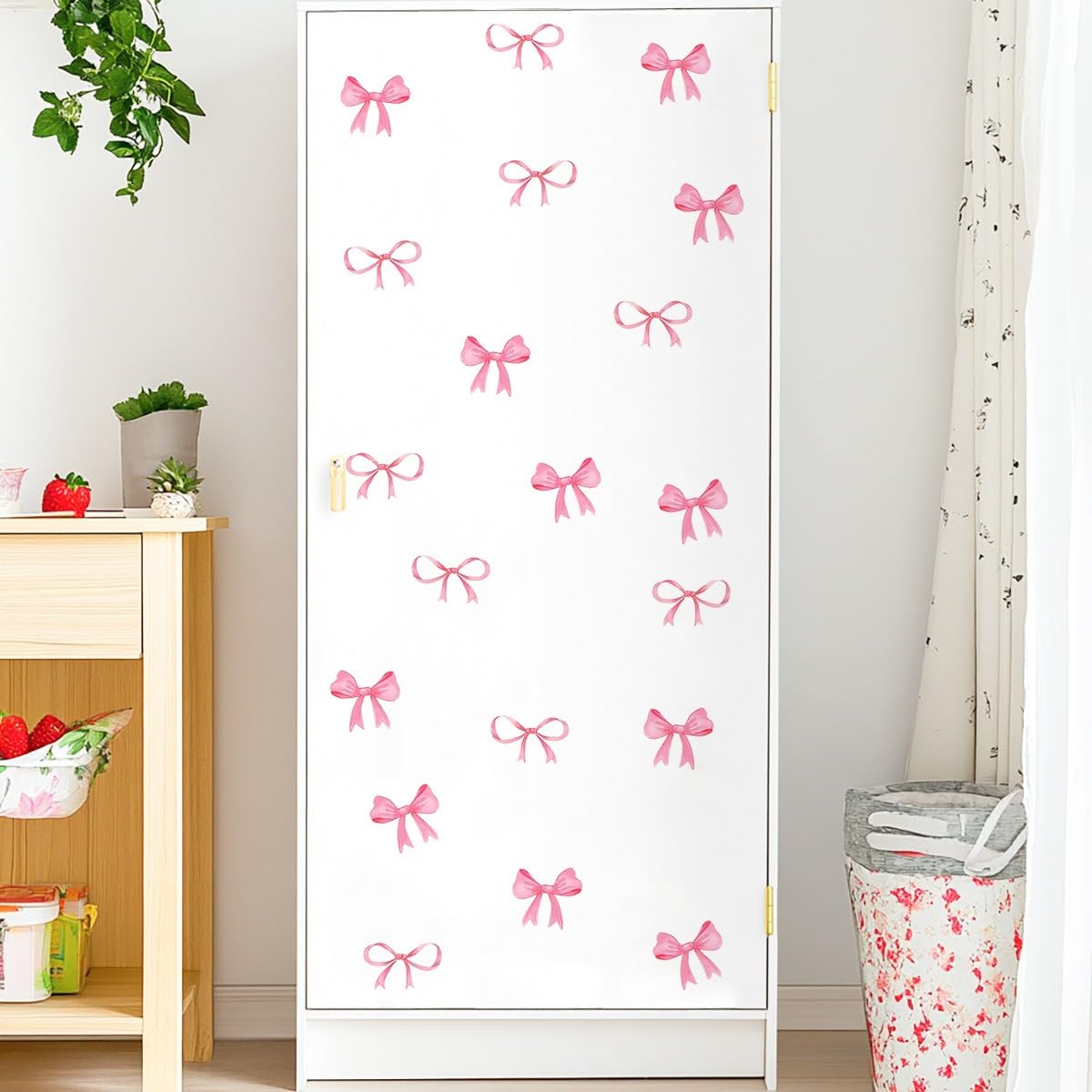 Stickers Peel and Stick Coquette Pink Decals 12 Sheets