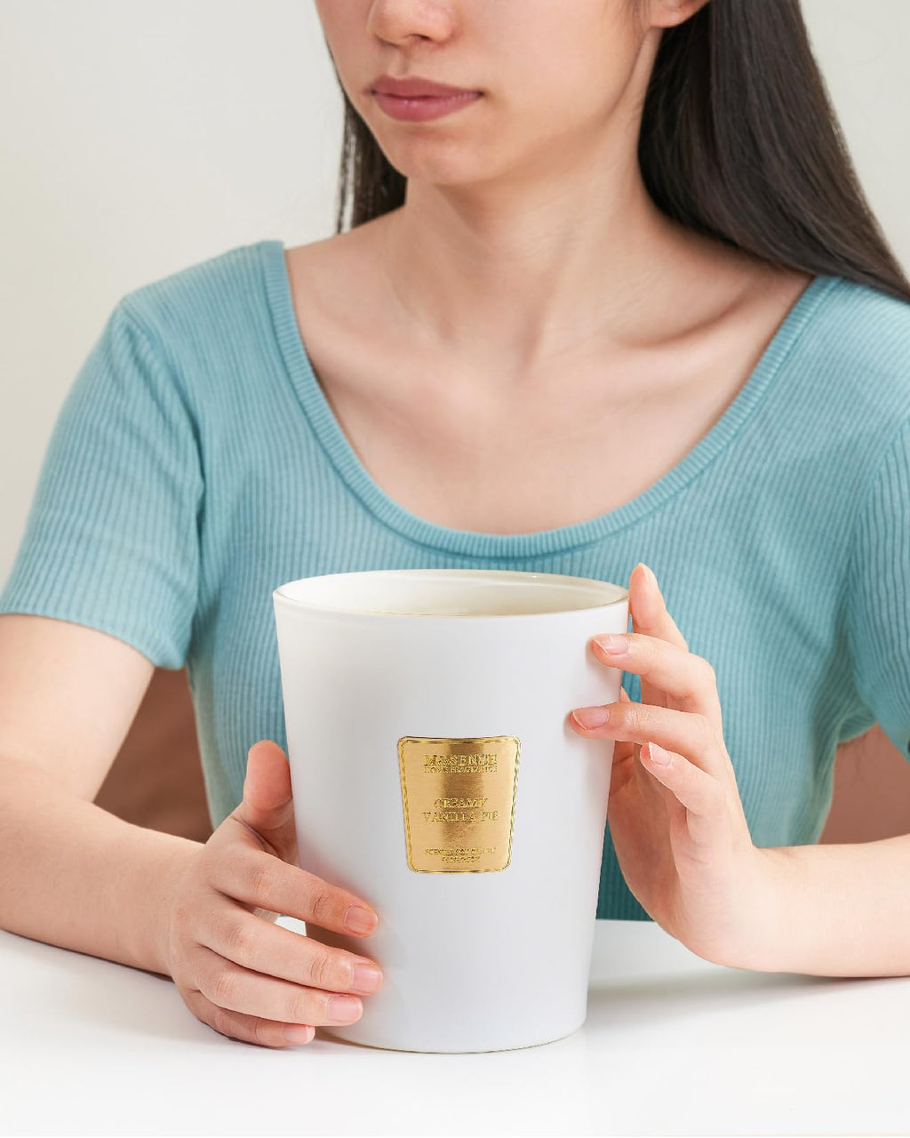 Large Soy Scented Candles, Non Toxic Natural Spring Candles 35oz 150 Hours Long Lasting Slow Burning