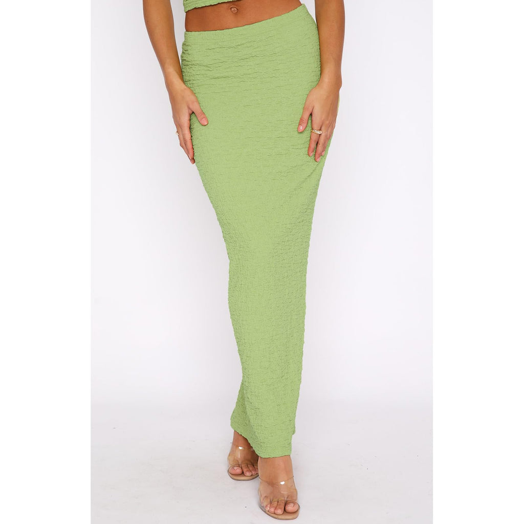 Two Piece Skirt Outfits for Women Sleeveless Tube Tops Bodycon Sexy Maxi Dress 2 Piece Summer Y2K Vacation Set