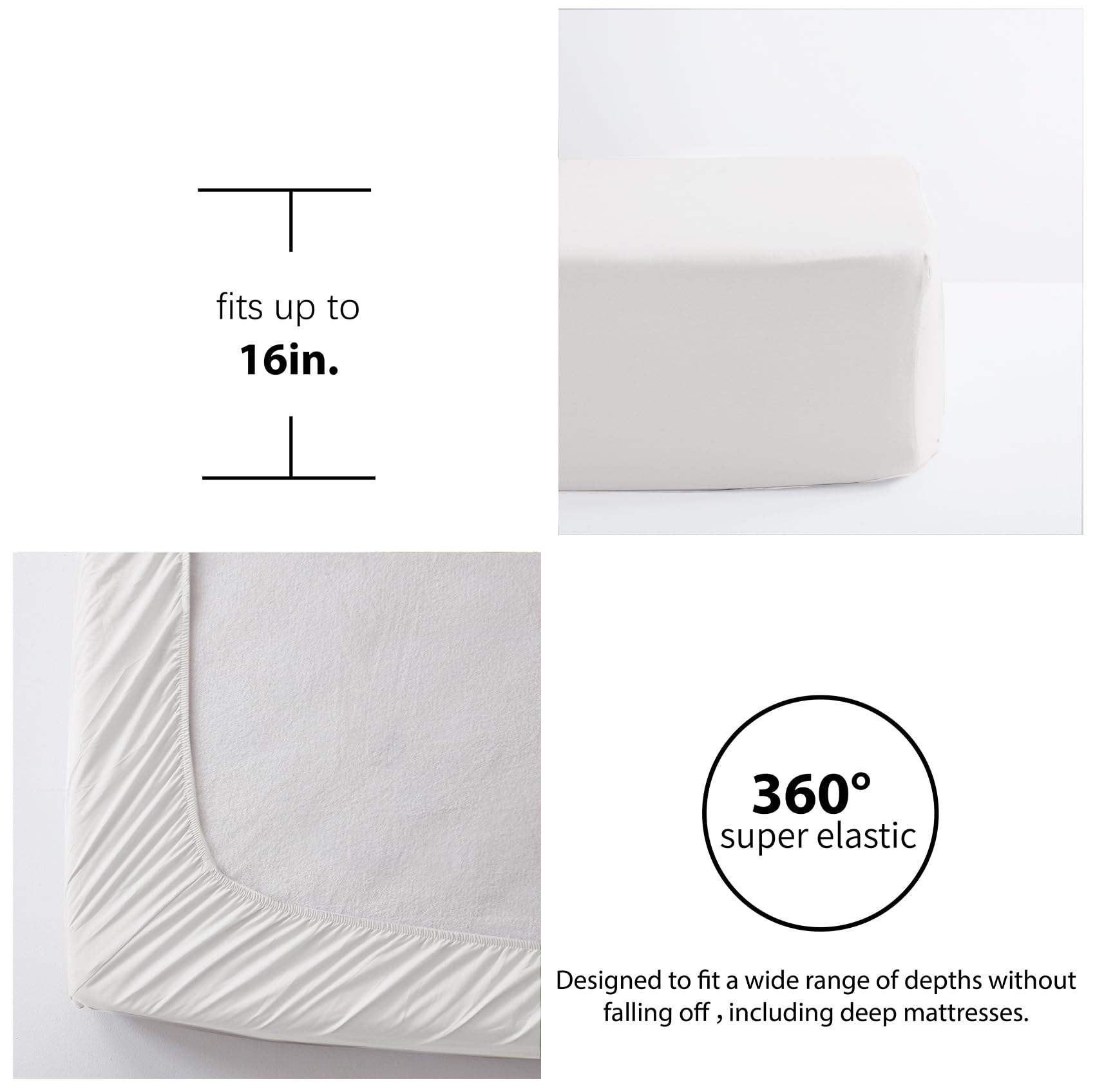 Comforter Set 7 Piece, Bed in a Bag with Sheets, All Season Ruffle Shabby Chic Bedding Sets with 1 Comforter, 2 Pillow Shams, 2 Pillowcases, 1 Flat Sheet, 1 Fitted Sheet