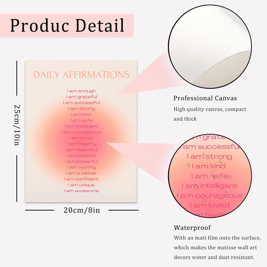 Pink and Orange Preppy Wall Art Queen Poker Halo Angel Digital Poster Tiger Heart You Look Good Yk2 Print Fashion Preppy Canvas Unframed Size: 8x10 inches 6 Pieces