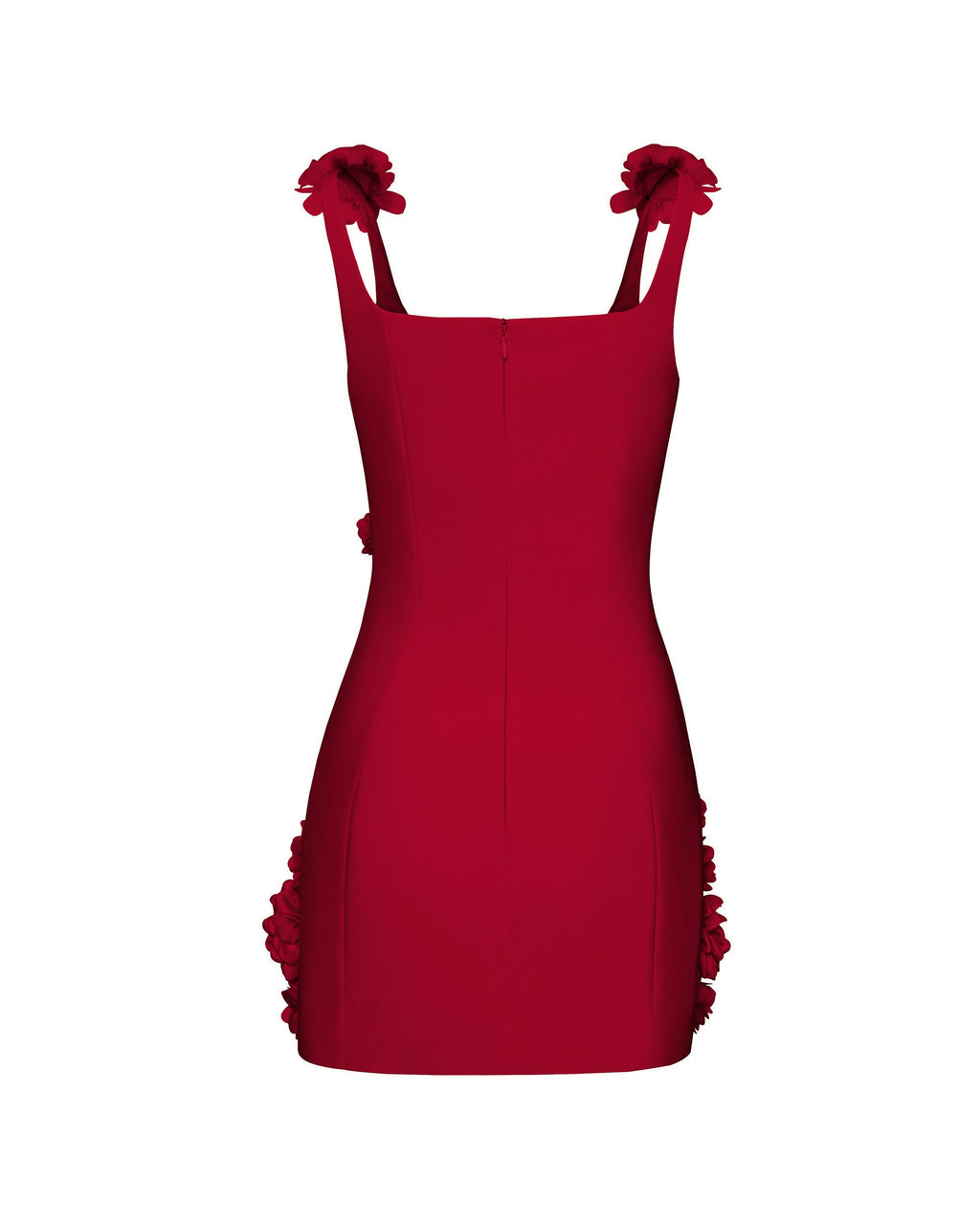 Women's Rosette Applique Mini Dress