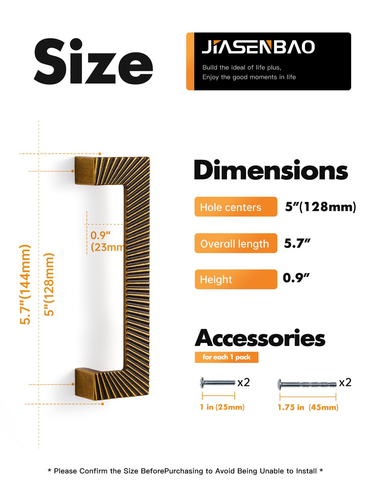 Cabinet Pulls 3-3/4" Hole Center Drawer Pulls Handles Hardware