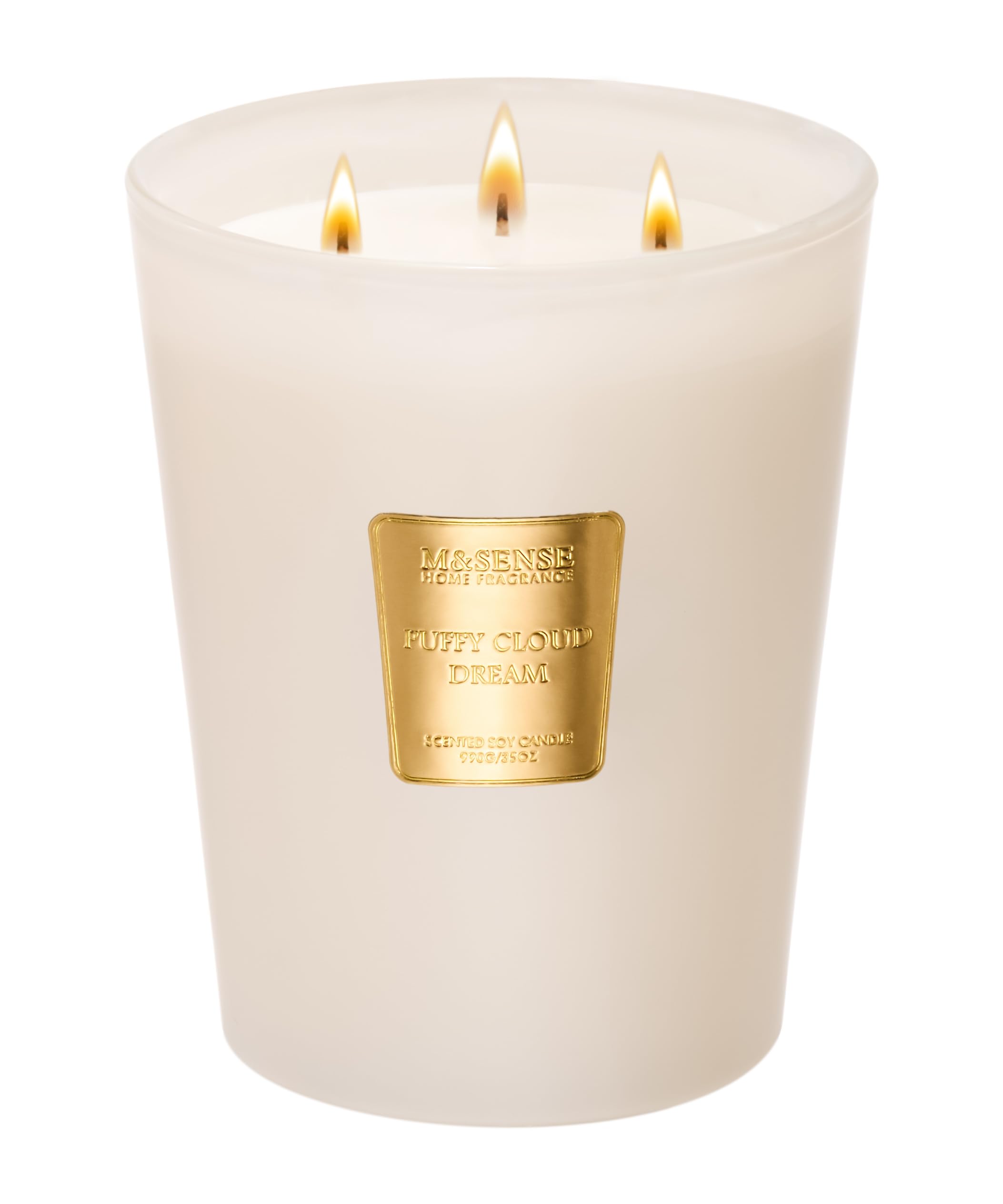 Large Soy Scented Candles, Non Toxic Natural Spring Candles 35oz 150 Hours Long Lasting Slow Burning