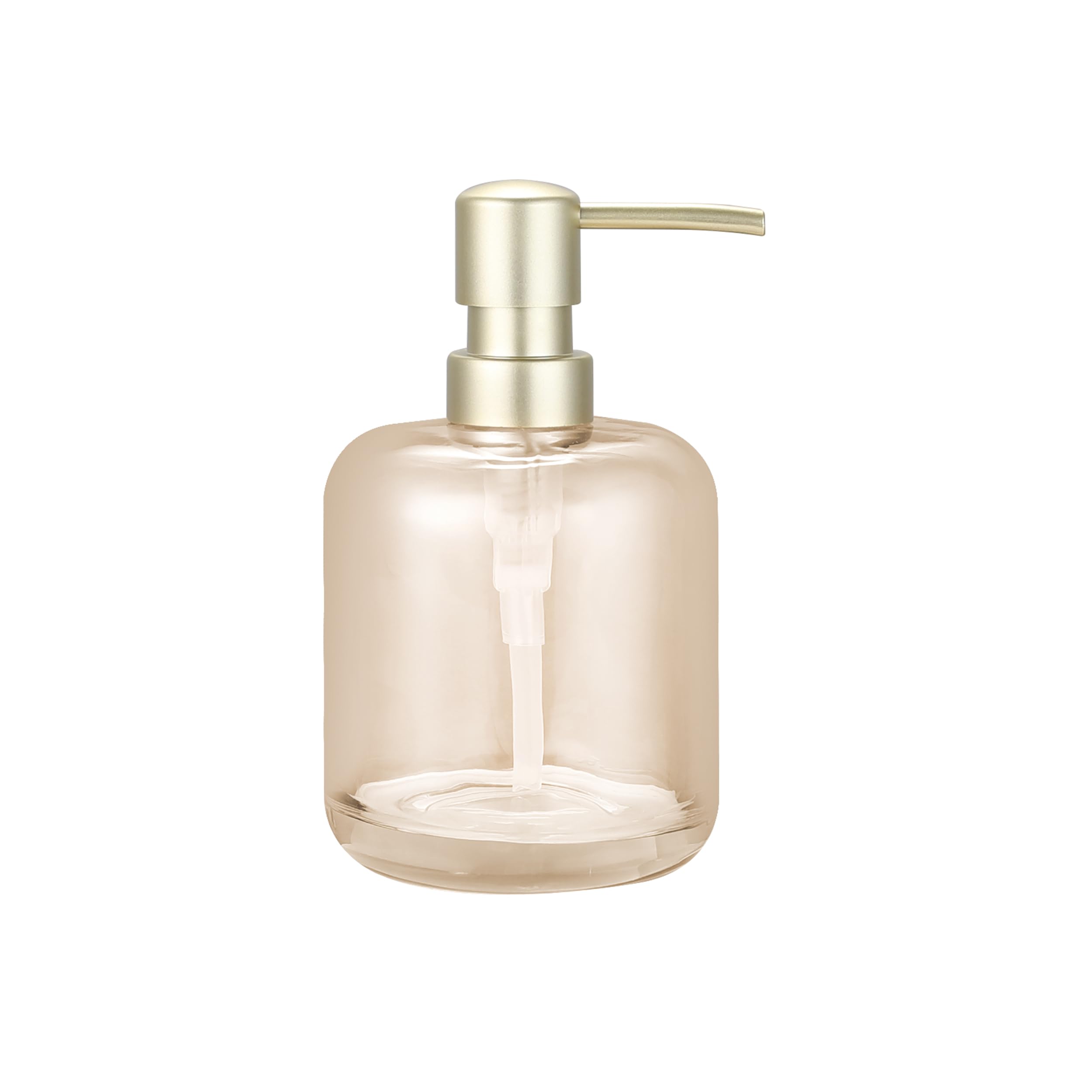 Glass Soap Pump Dispenser, Refillable Soap Dispenser
