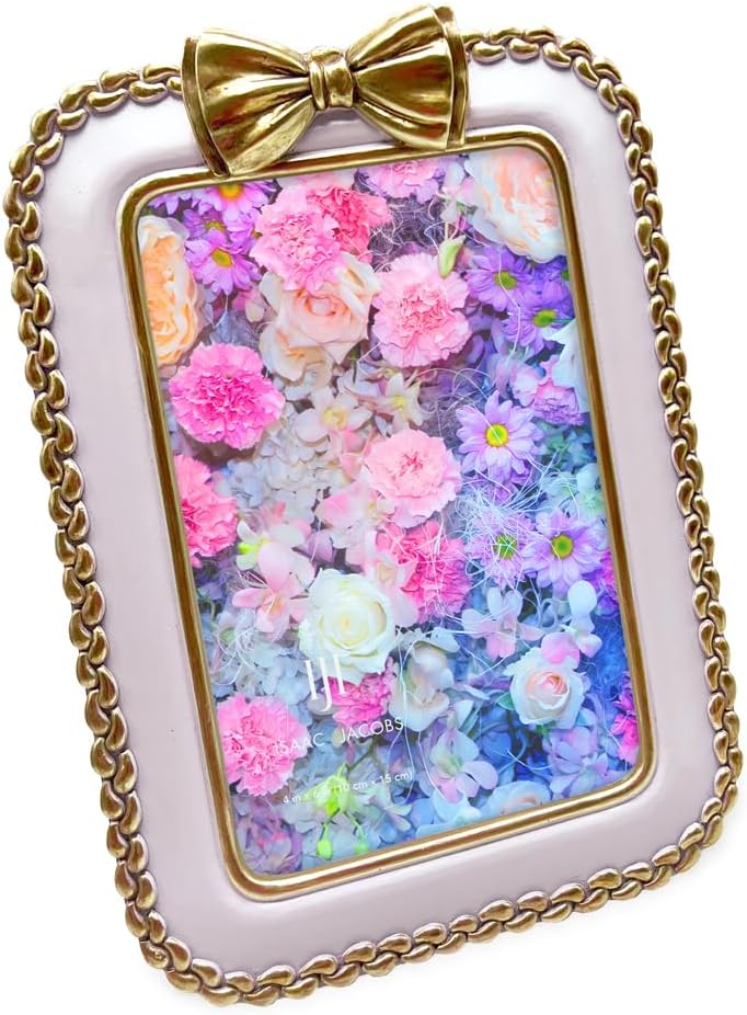 Braided Bow Frame for Tabletop and Wall Display, Decorative Design, Tables, Bookshelves, Desks, Home Décor, Photo Gallery