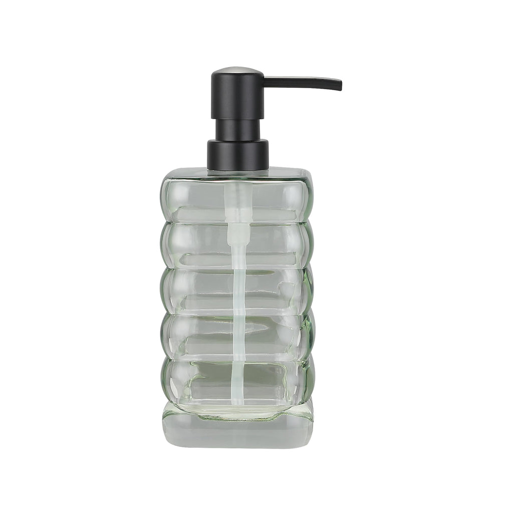 Glass Soap Pump Dispenser, Refillable Soap Dispenser