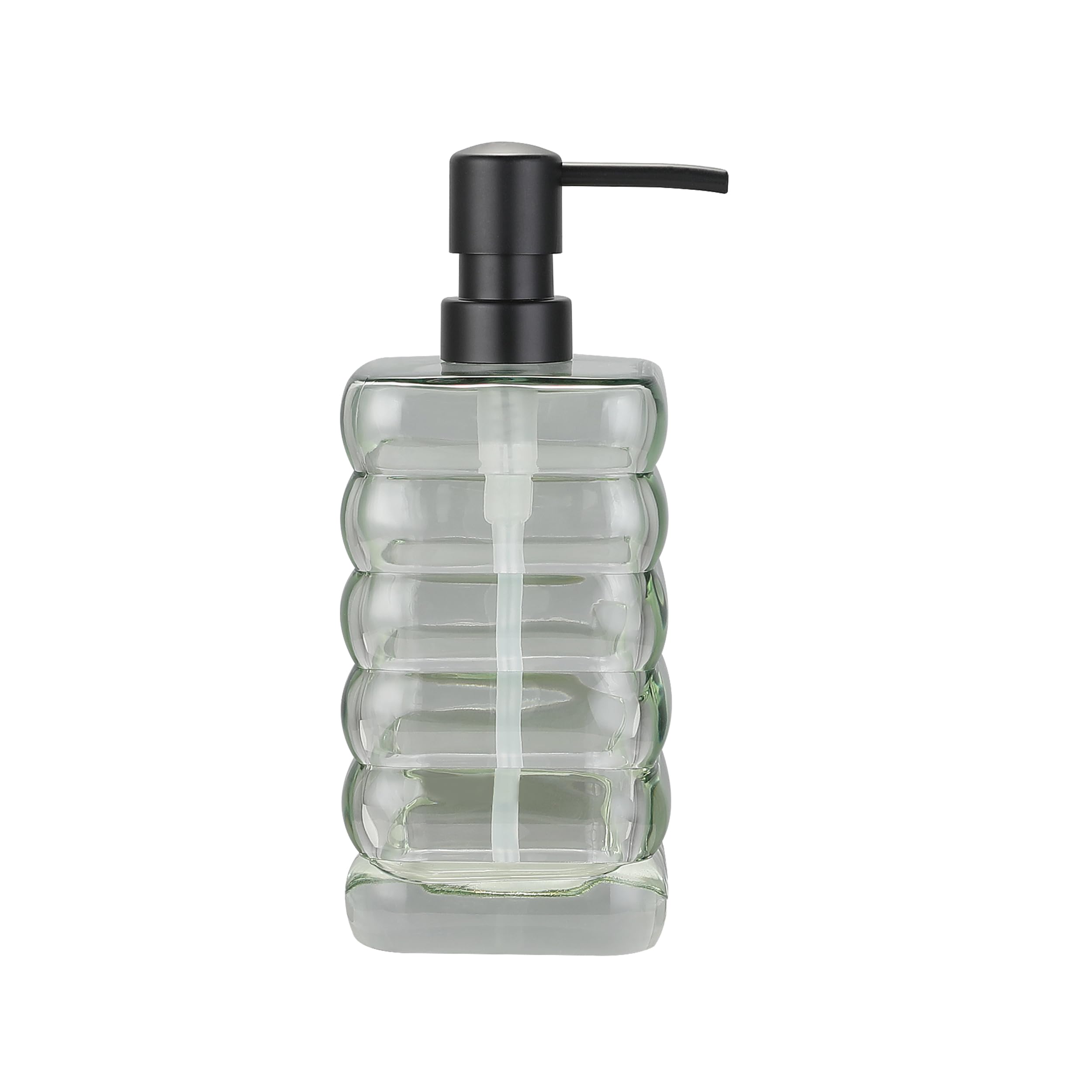 Glass Soap Pump Dispenser, Refillable Soap Dispenser