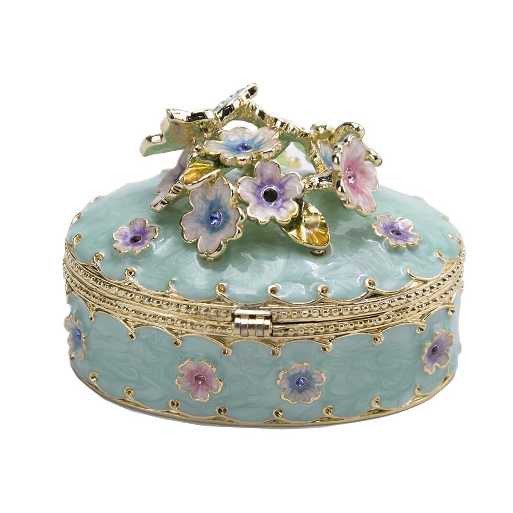 Jewelry Trinket Box Decorative Vintage Style Jewelry Organizer