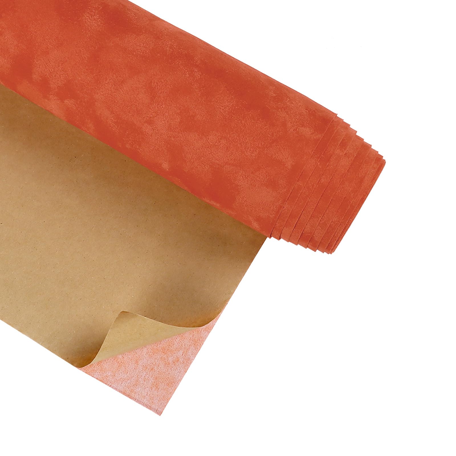 Velvet Wallpaper Peel and Stick Pink Contact Paper Self Adhesive Velvet Flocking Liner for Jewelry Drawer 12"x80" Fabric Felt Drawer Liner for Girls Bedroom Dressers Displays Decor