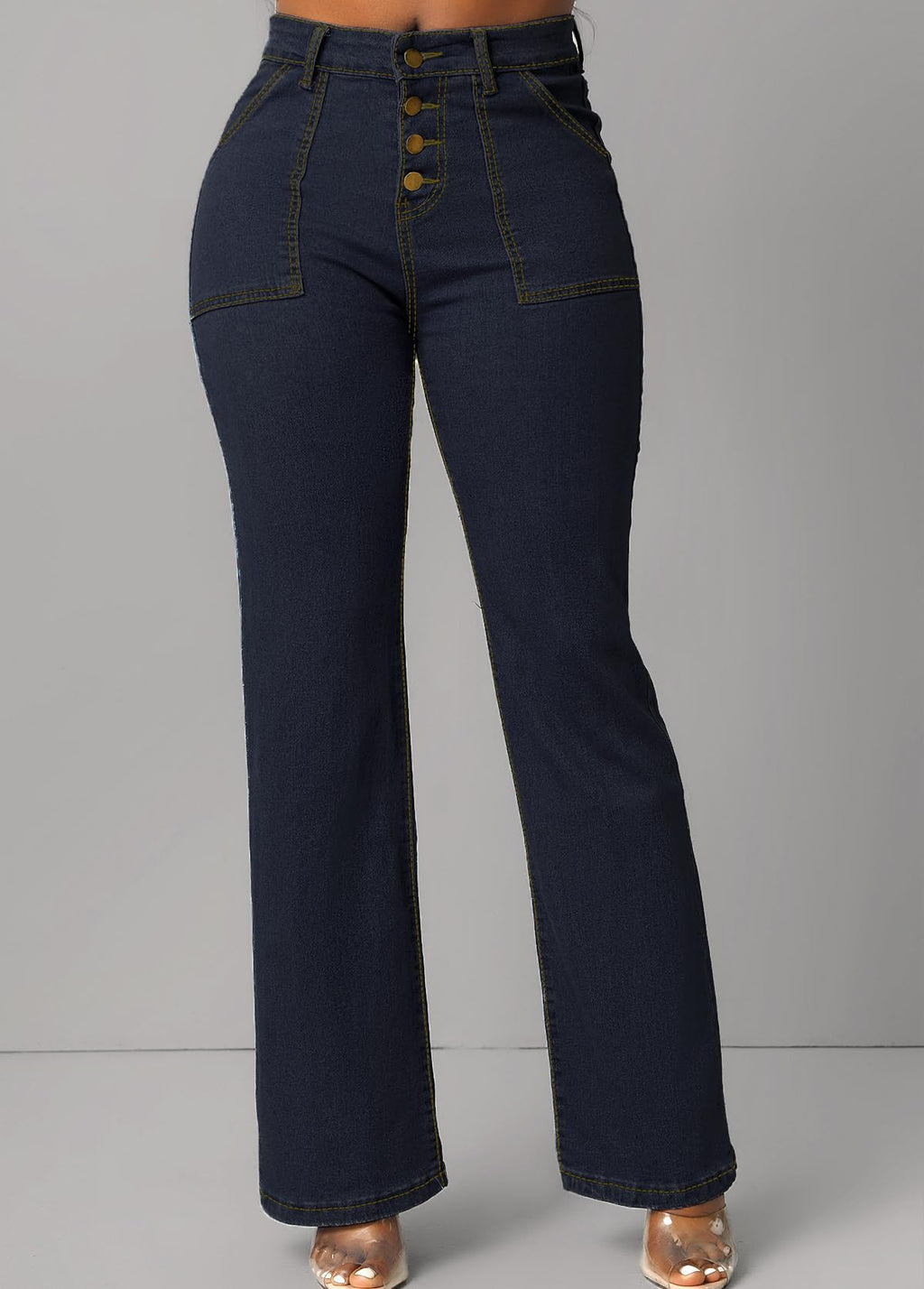Casual Plus Size Jeans for Women