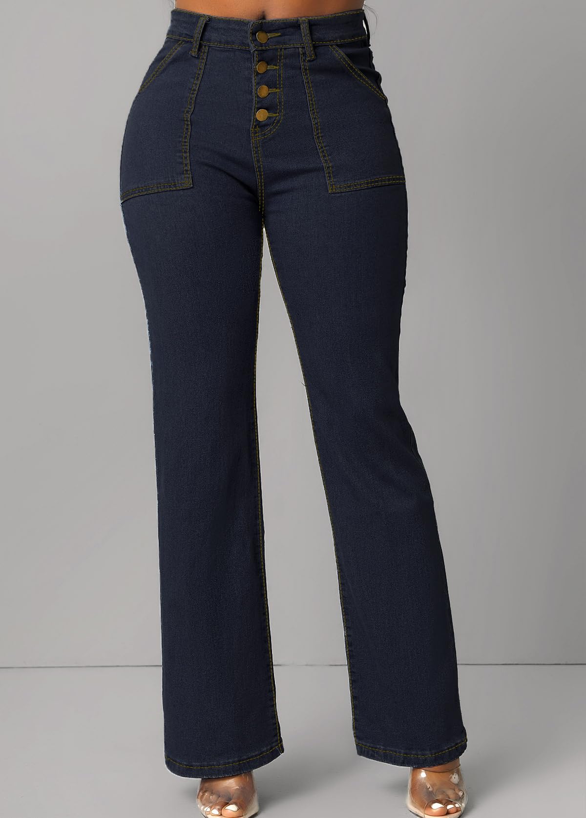 Casual Plus Size Jeans for Women