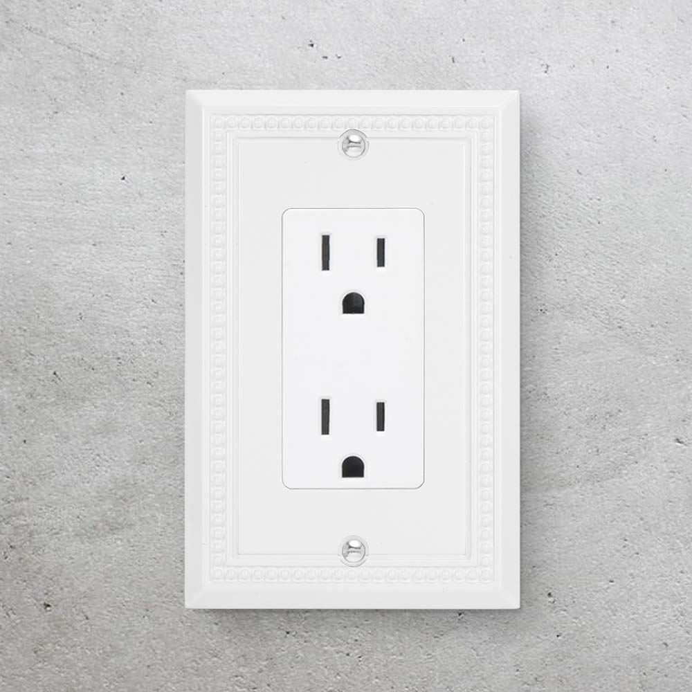 Pearls Heavy Duty Switch Plate/Wall Plate/Outlet Cover