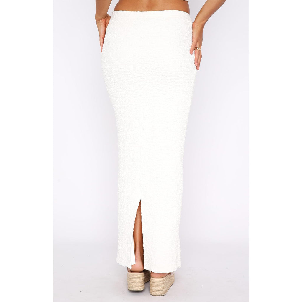 Two Piece Skirt Outfits for Women Sleeveless Tube Tops Bodycon Sexy Maxi Dress 2 Piece Summer Y2K Vacation Set