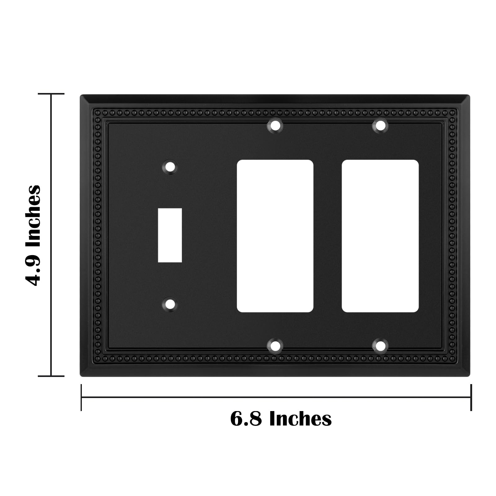 Pearls Heavy Duty Switch Plate/Wall Plate/Outlet Cover