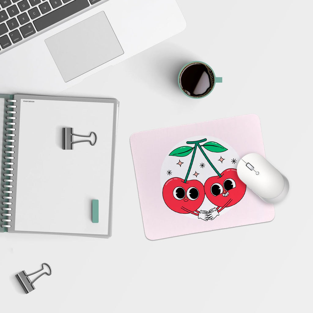 Coquette Bow Mouse Pad, Trendy Mouse Pad, Preppy Cute Mouse Pad for Desk Home Office & Gaming, 9.5x7.9 inches