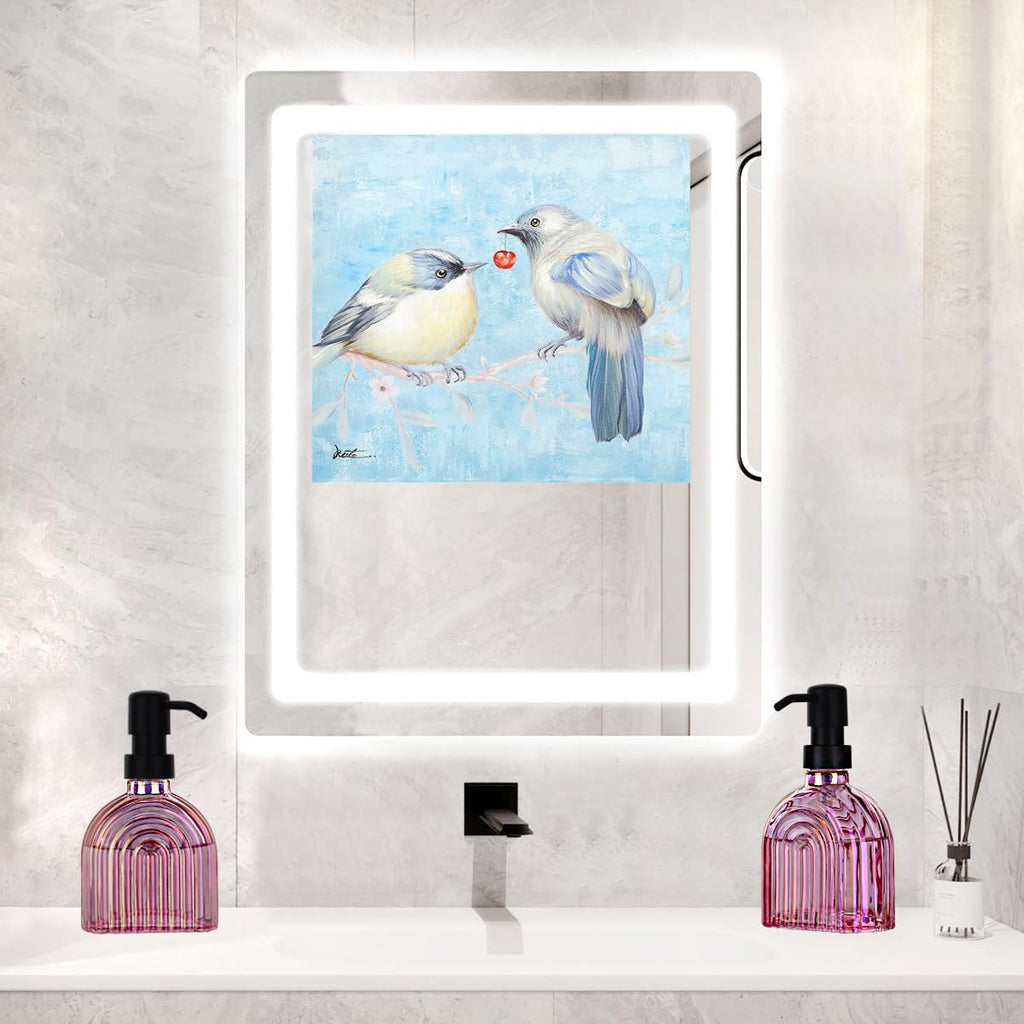 Glass Soap Dispenser Bathroom, 9 Oz Kitchen Soap Dispenser, Refillable Liquid Modern Soap Dispenser for Hand Soap, Lotion Dispensers Bottle