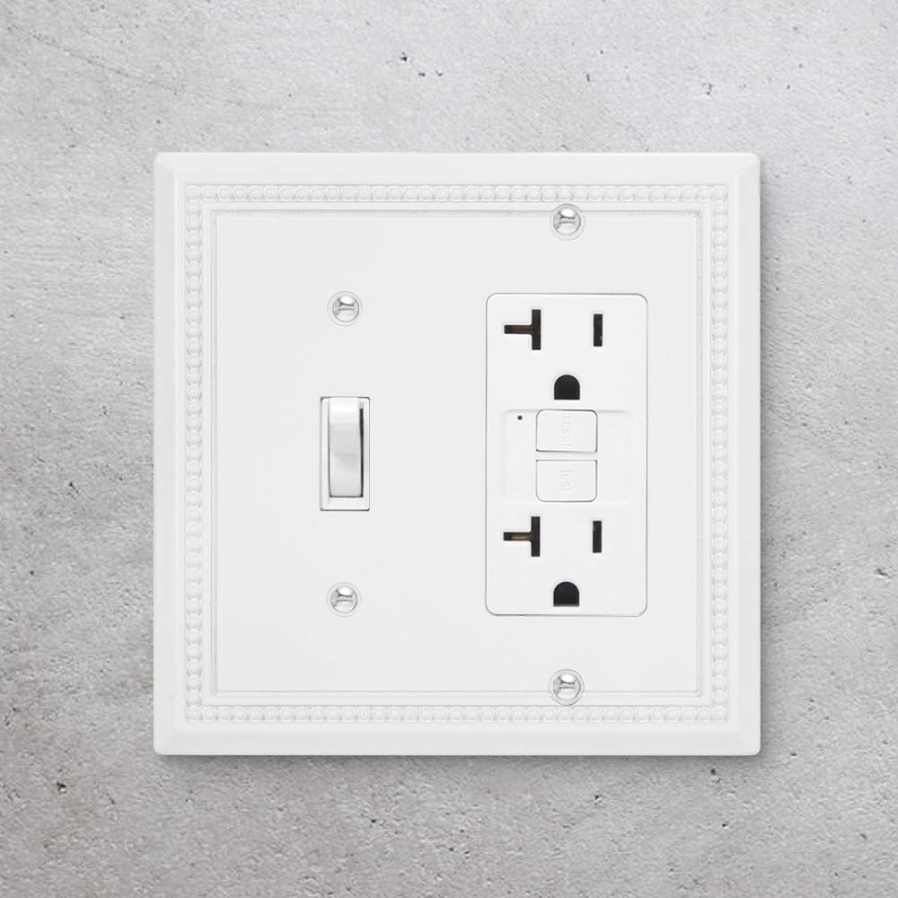 Pearls Heavy Duty Switch Plate/Wall Plate/Outlet Cover