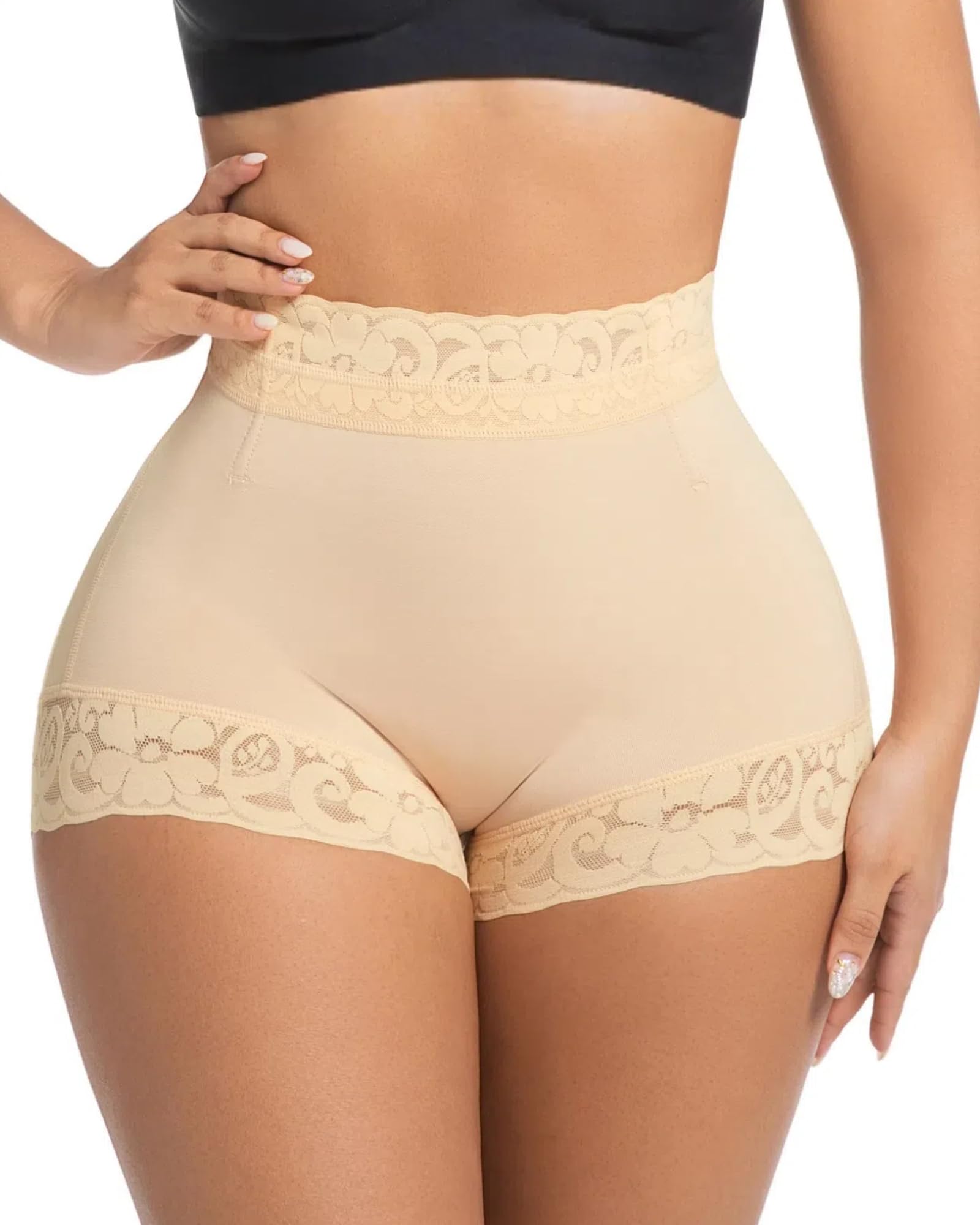 Fajas Colombianas Shorts Shapewear Tummy Control Body Shaper for Women Curvy Faja Shorts Compression Garments