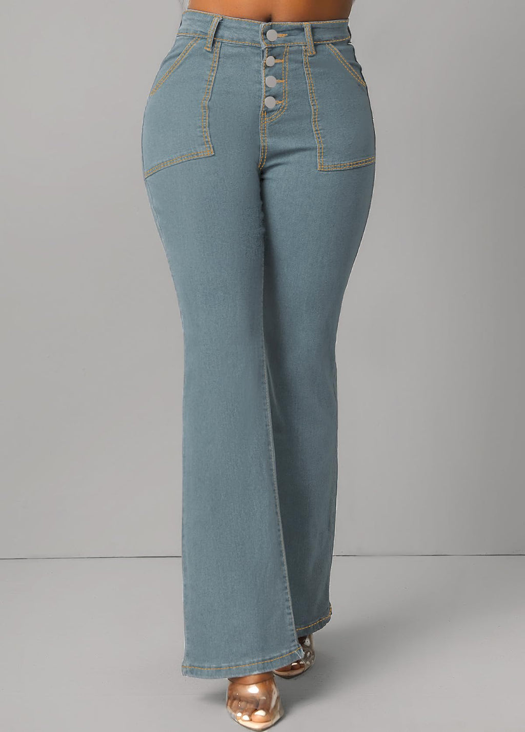 Casual Plus Size Jeans for Women
