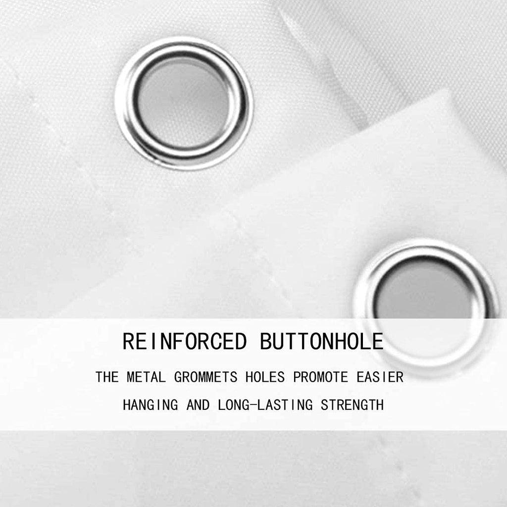 Cute Bathroom Curtains -  Waterproof Curtains, 12 Hooks Suits