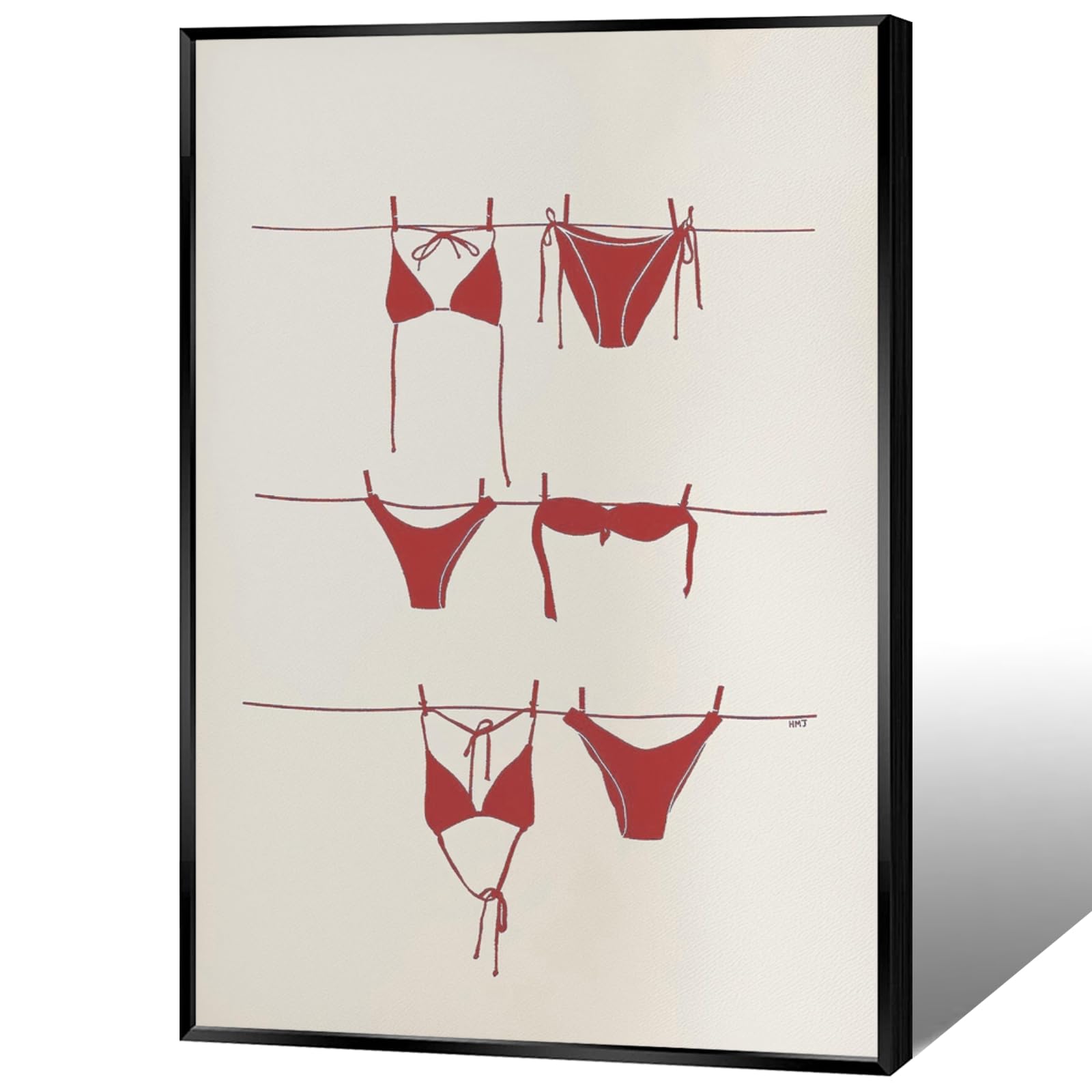 Ocean Inspired Aesthetic Print Coquette Wall Art Fun and Cute Decor