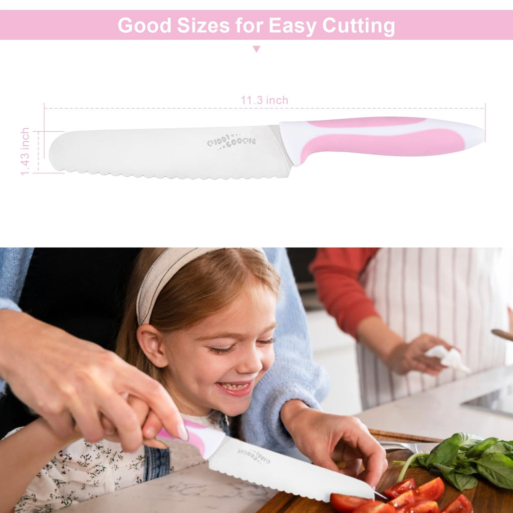 New 5" Serrated Bread Knife - Stainless Steel Tomato & Lettuce Knife