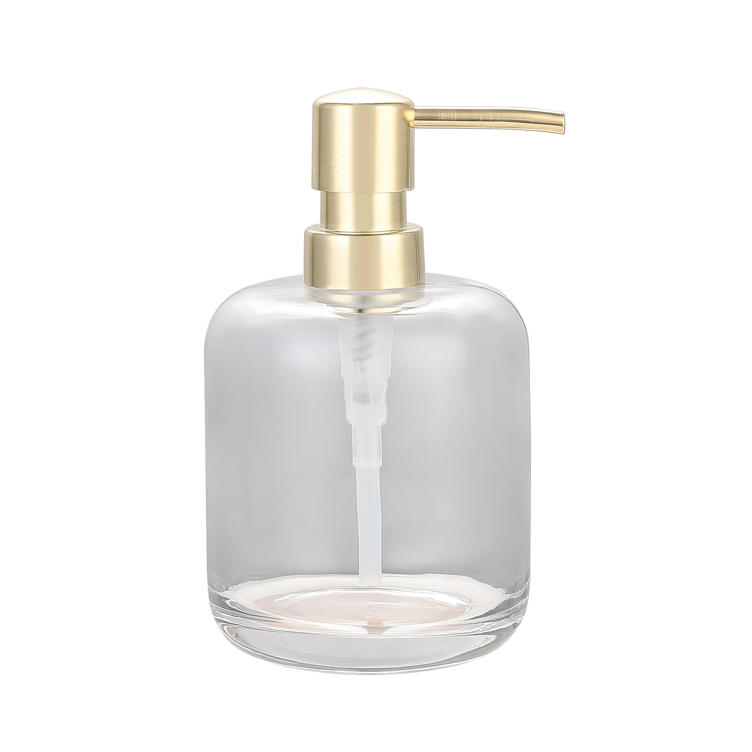 Glass Soap Pump Dispenser, Refillable Soap Dispenser