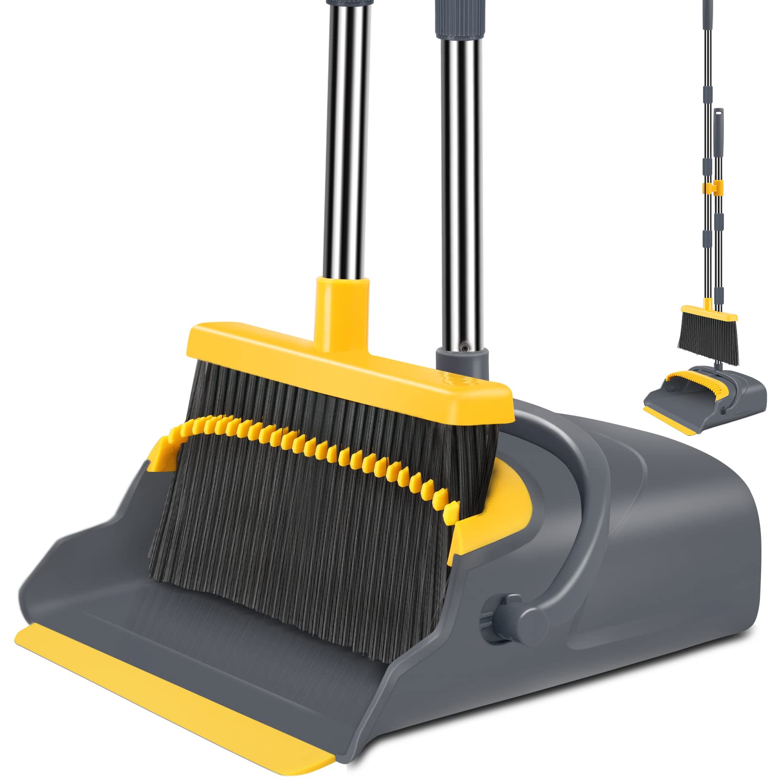 Indoor&Outdoor Broom and Dustpan Set