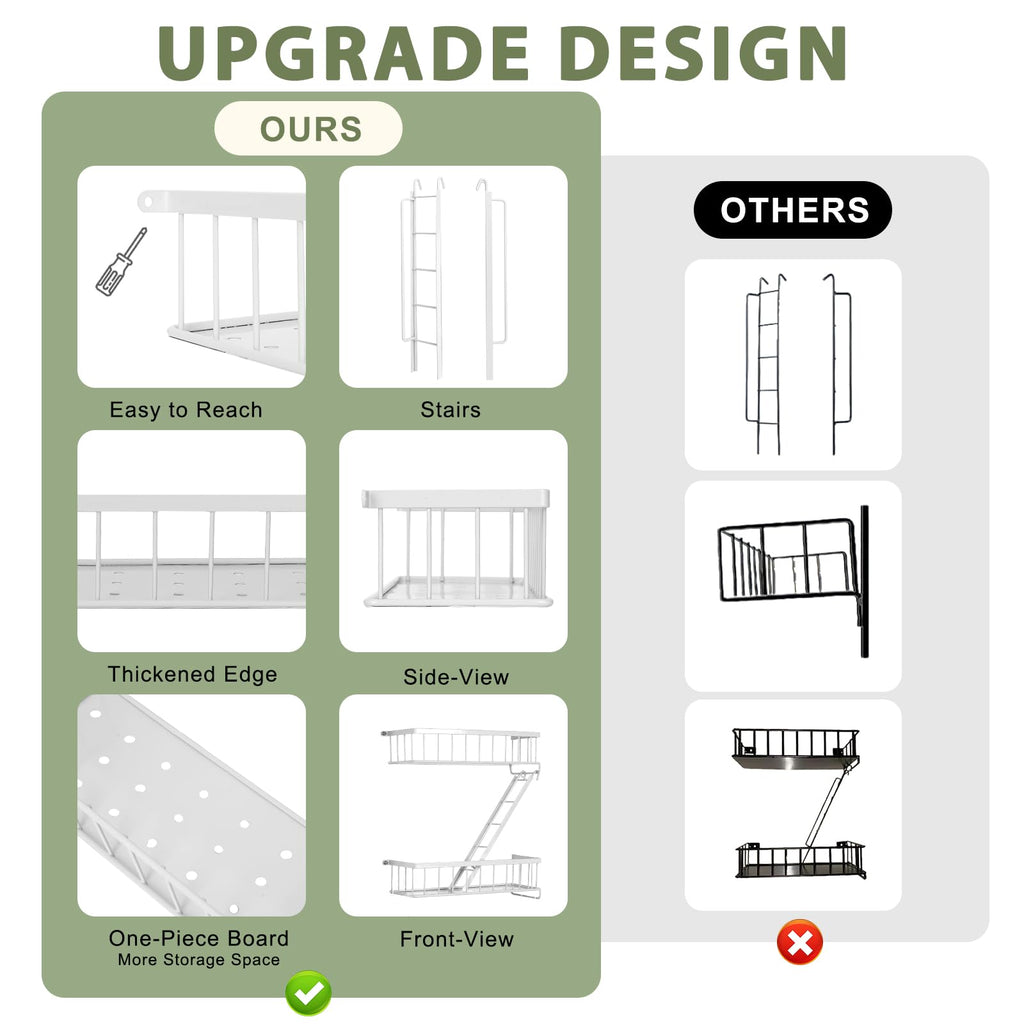 Fire Escape Shelf - Wall Decor Floating Shelves, Cute Metal Ladder Shelving for Bedroom, Home Decor Display (3-Tier)