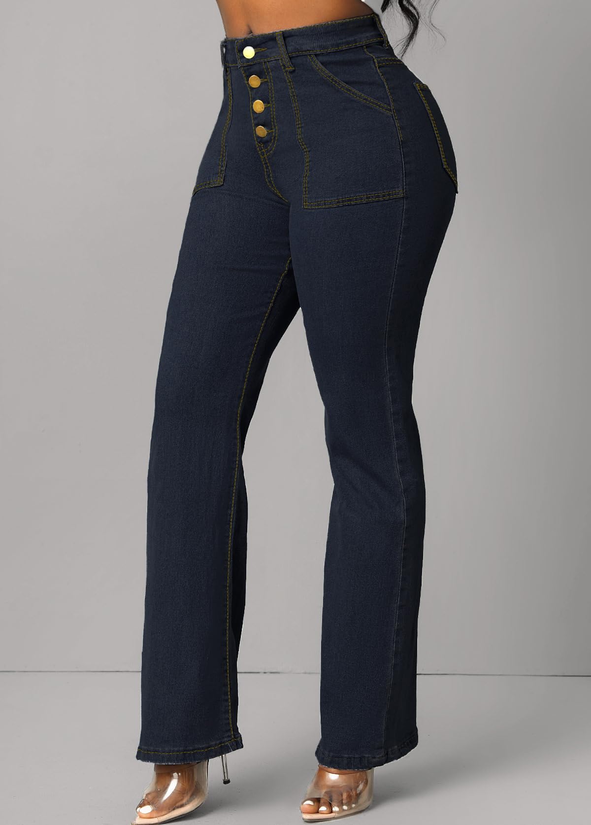 Casual Plus Size Jeans for Women