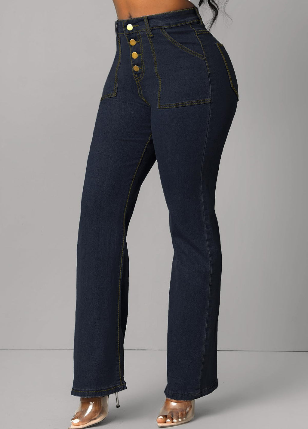 Casual Plus Size Jeans for Women