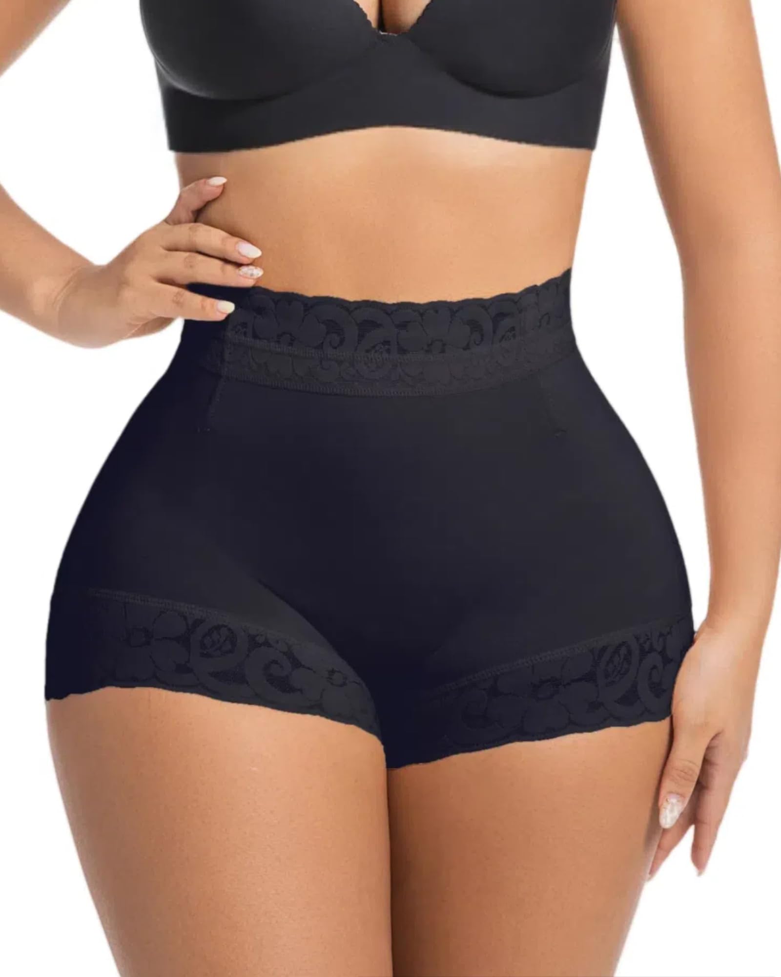 Fajas Colombianas Shorts Shapewear Tummy Control Body Shaper for Women Curvy Faja Shorts Compression Garments