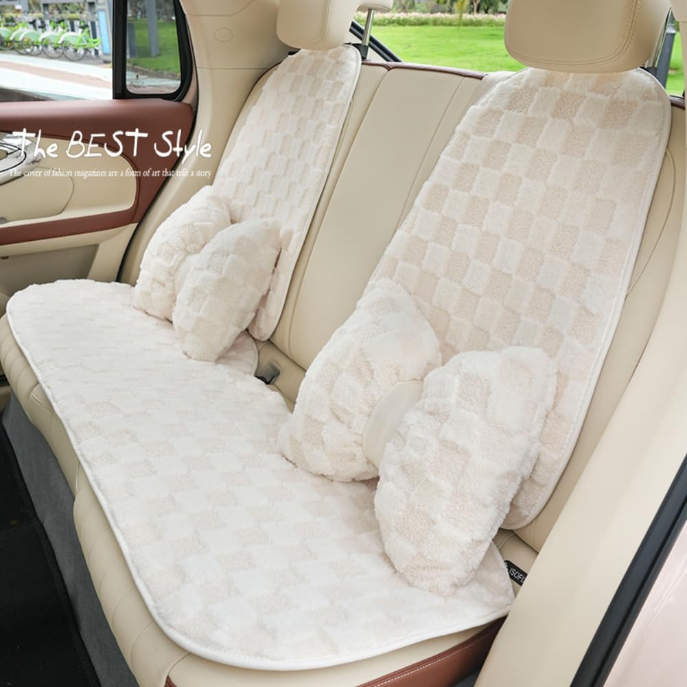 Two Pcs Big Bow Pillow Shaped Cushion Plush Car Lumbar Pillow Aesthetic Home Decor Throw Pillows for Room Bed Sofa Couch Decor