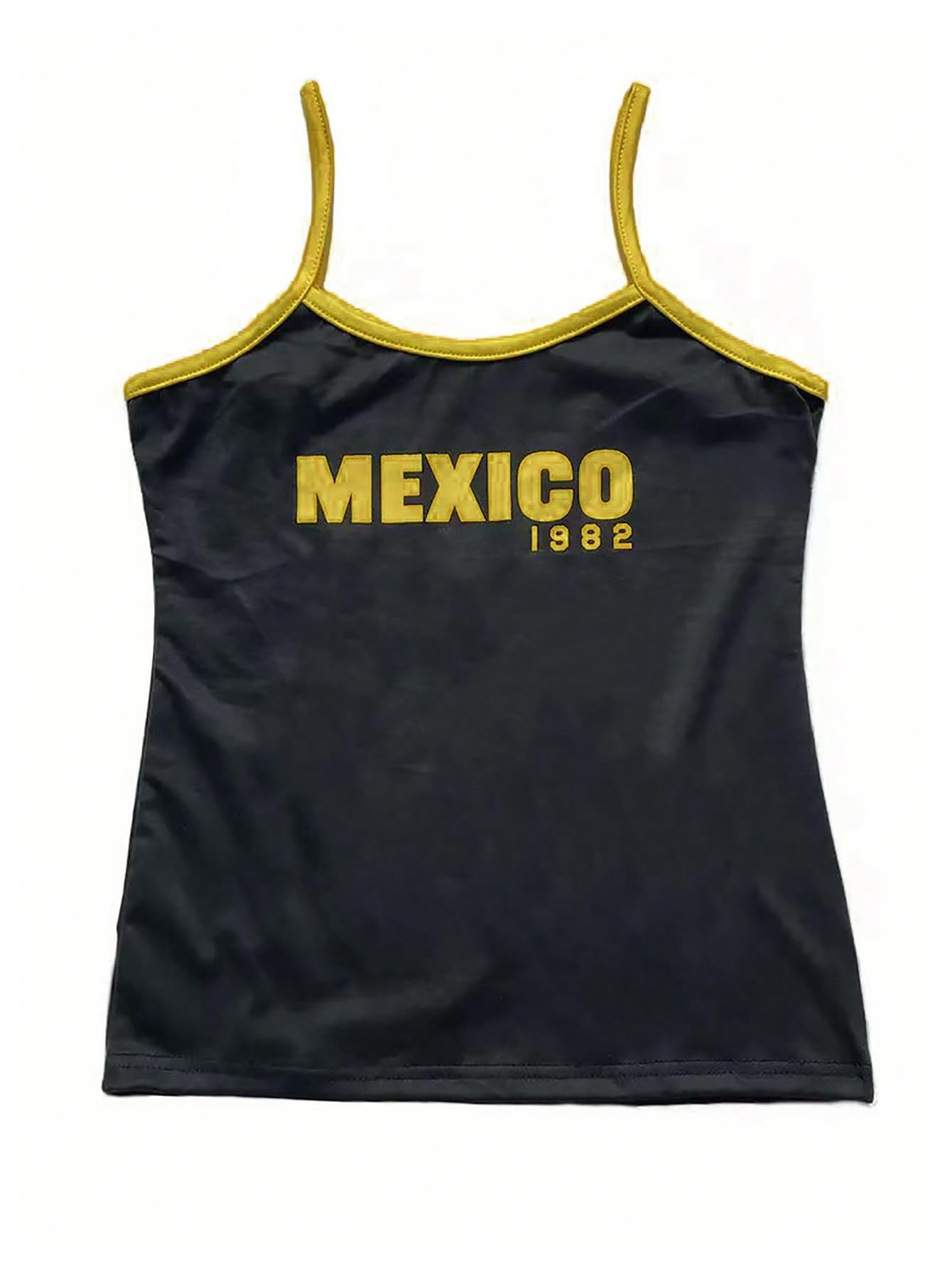 Women's Spaghetti Strap Cow Print Asymmetrical Hem Cami Crop Top